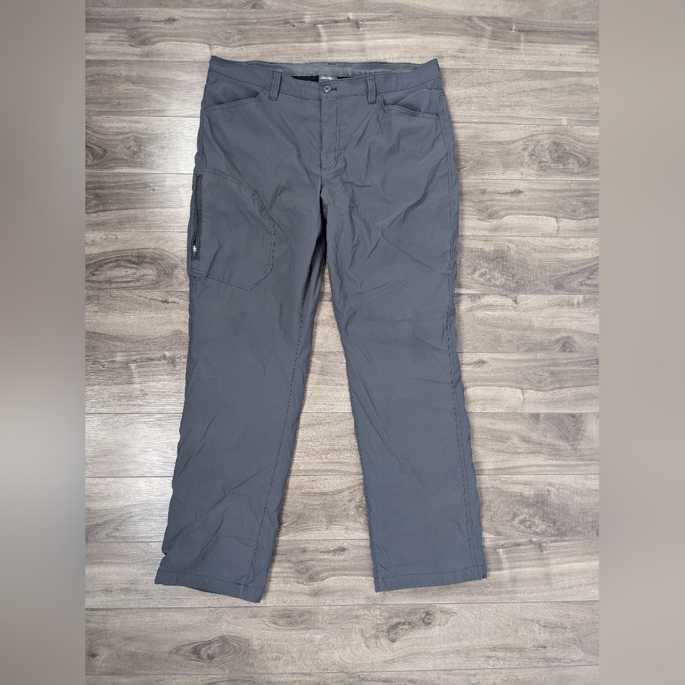 Eddie Bauer - Men’s Fleece Lined Tech Pant Gray Size 40 x 32